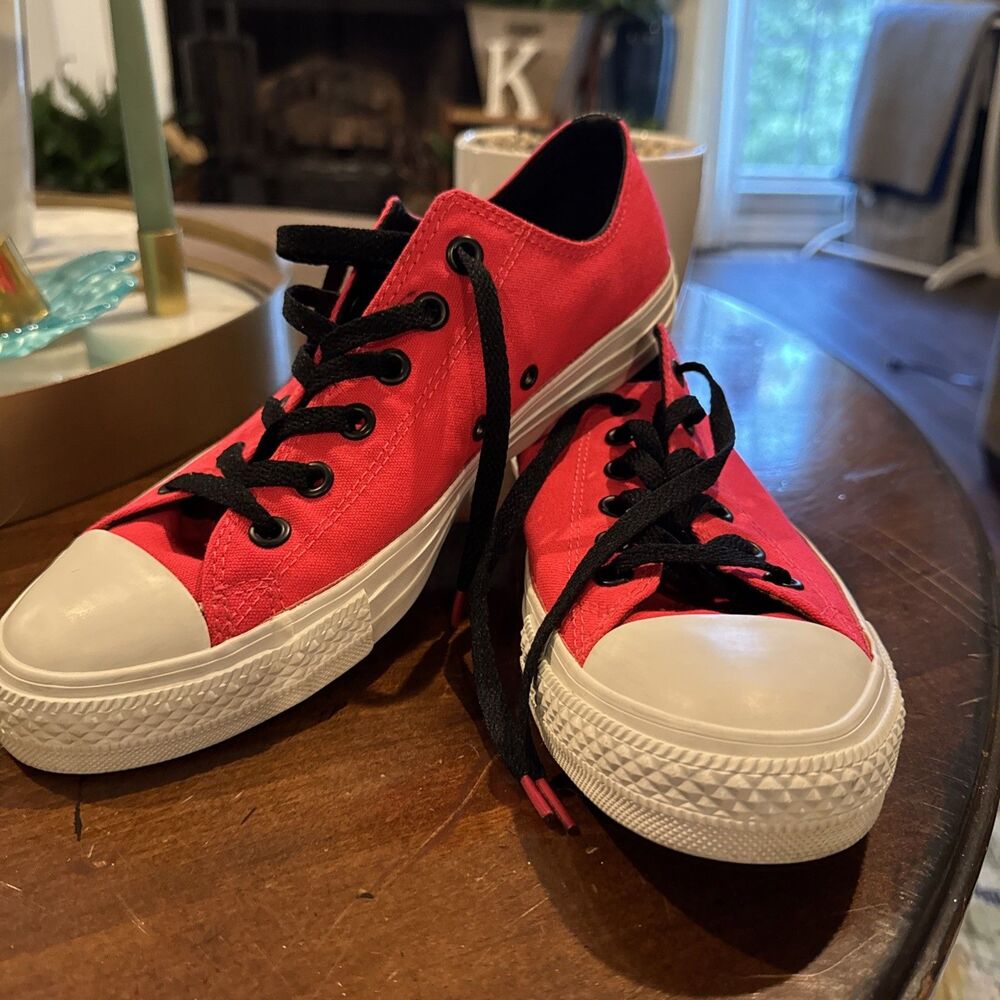 Converse All Star Neon Orange Sneakers